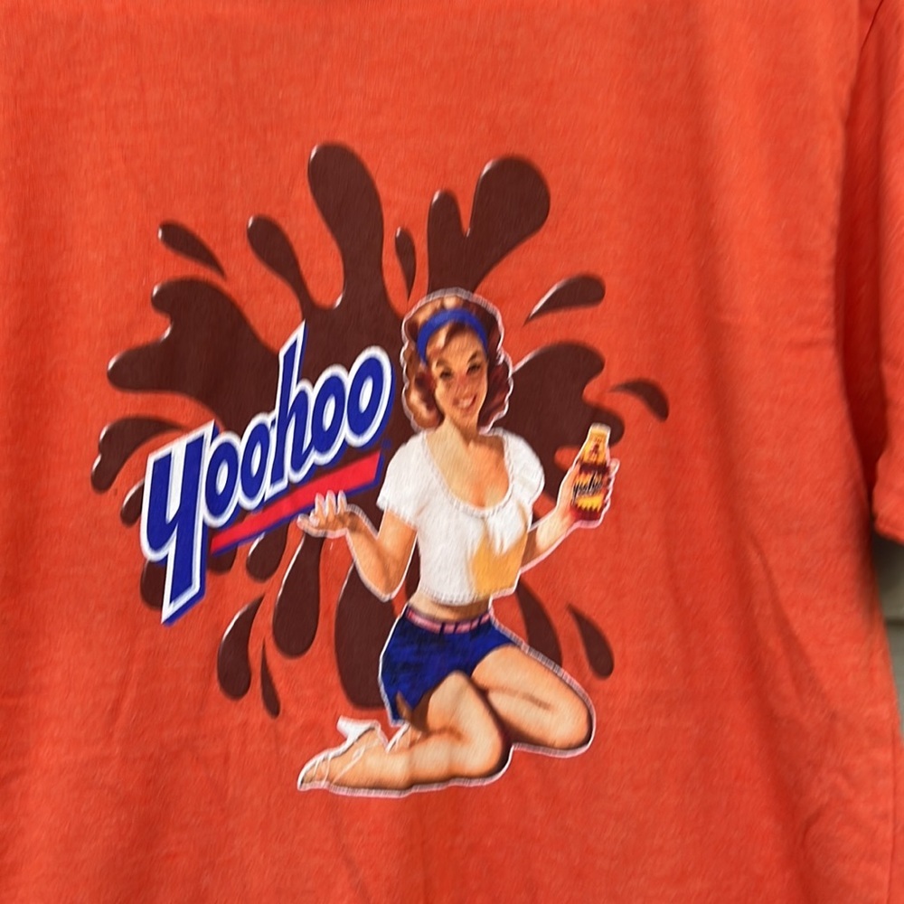 Vintage Giant men’s Yoohoo ringer teeshirt - Picture 2 of 4